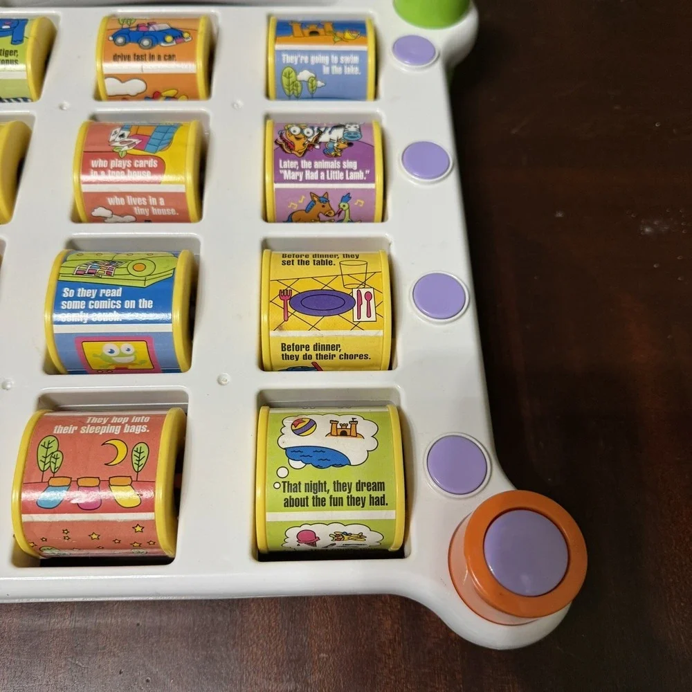 Thinkativity Little Storyteller Electronic Story Book Reader 2005 Rare - WORKS